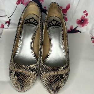 Fergalicious 4 inch hidden platform shoes